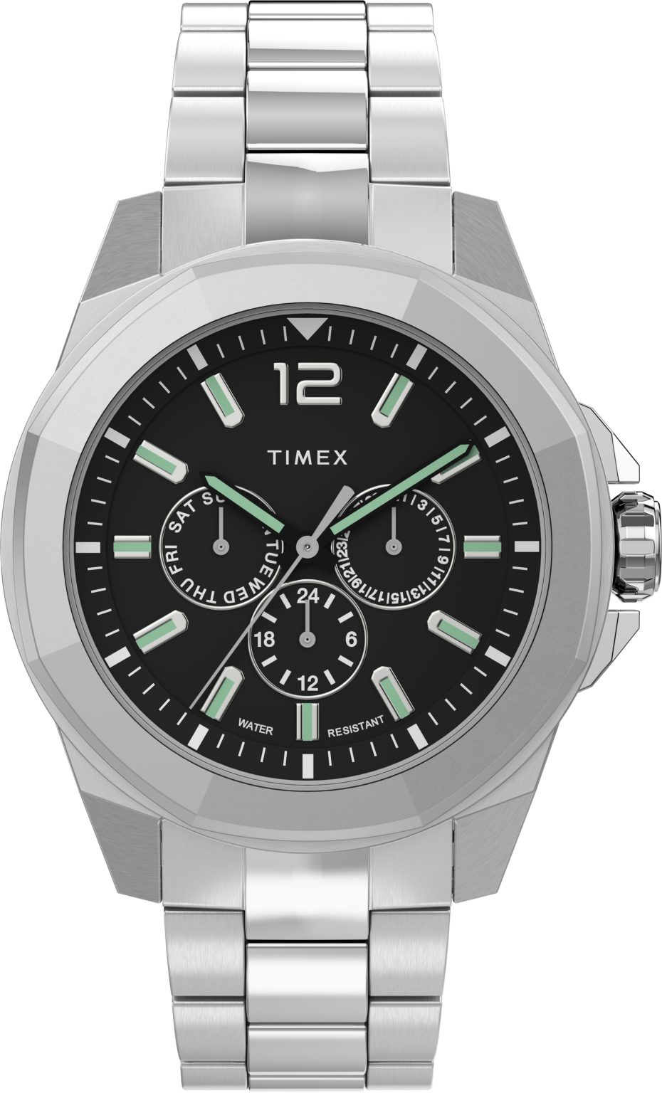 Essex Avenue Multifunction Mm Stainless Timex Argentina